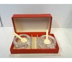 SALERON BACCARAT LOT DE 2