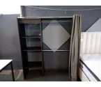 ARMOIRE DRESSING RIDEAU