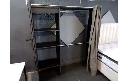 ARMOIRE DRESSING RIDEAU