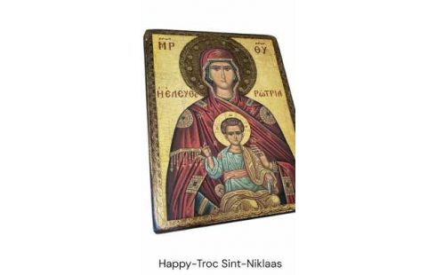 ICOON GOUDKLEUR HOUT ROOD