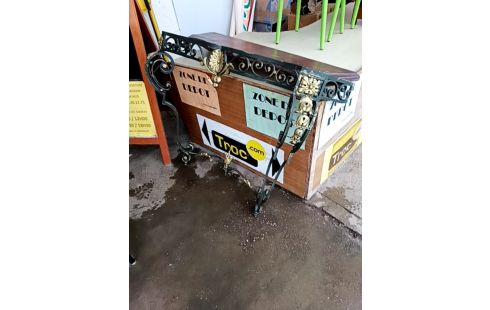 CONSOLE FER FORGÉ