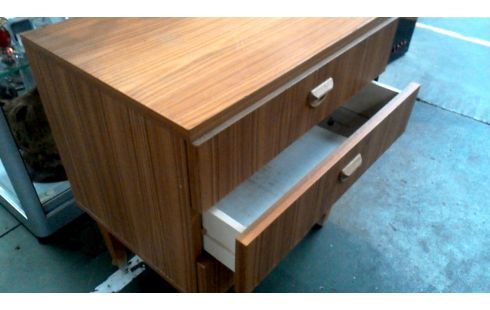 CHEVET VINTAGE 3 TIROIRS