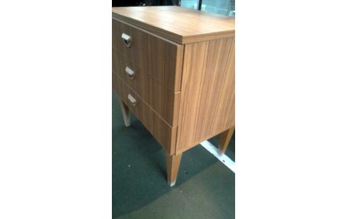 CHEVET VINTAGE 3 TIROIRS