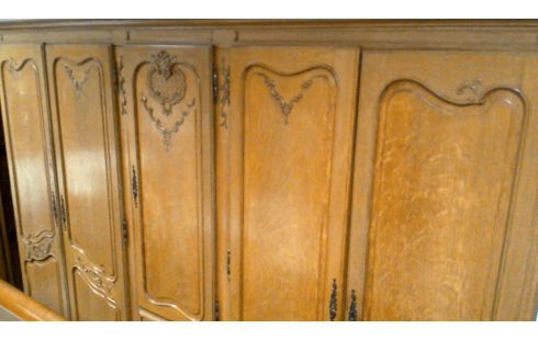 PENDERIE 5 PORTES 3 TIROIRS STYLE LOUIS XV