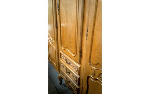 PENDERIE 5 PORTES 3 TIROIRS STYLE LOUIS XV