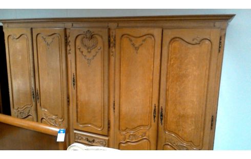 PENDERIE 5 PORTES 3 TIROIRS STYLE LOUIS XV