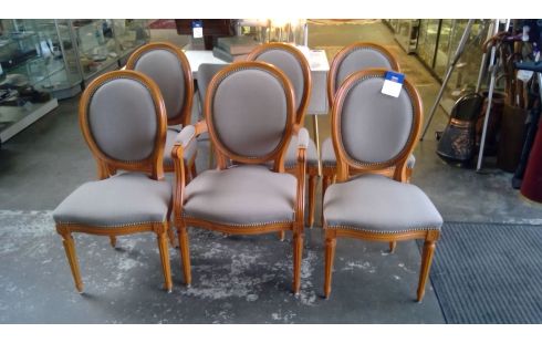 STOEL LOUIS XVI SET V6BEIGE