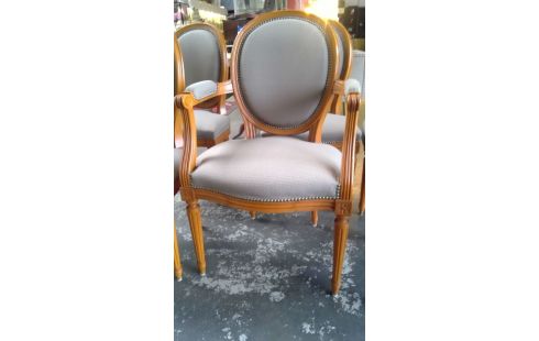 STOEL LOUIS XVI SET V6BEIGE
