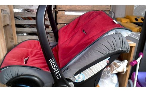 FAUTEUIL ENFANT, , VOITURE, , MAXI COSY NOIR GRIS ROUGE