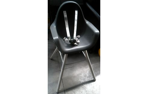 CHAISE ENFANT GRIS BLANCHE