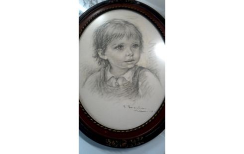 CADRE ENFANT OVALE L UNITE