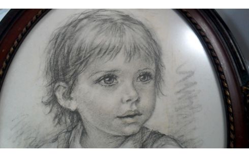 CADRE ENFANT OVALE L UNITE