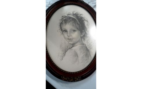 CADRE ENFANT OVALE L UNITE