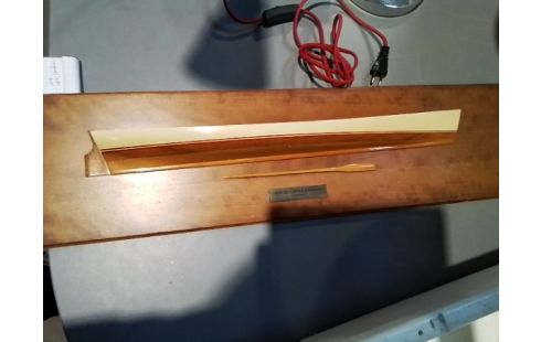 CADRE DEMI COQUE BATEAU PERROS GUIREC