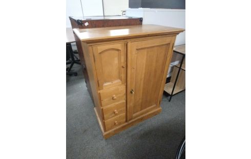 MEUBLE SAPIN 1 PORTE 3 TIROIRS