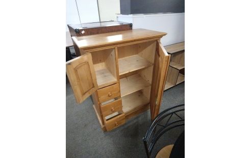 MEUBLE SAPIN 1 PORTE 3 TIROIRS