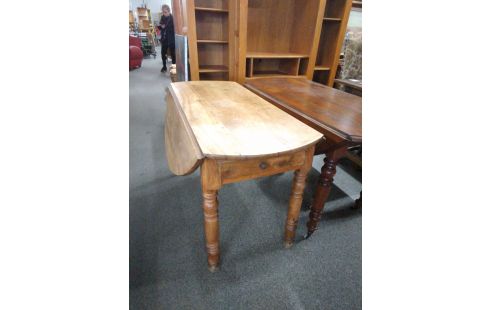 TABLE LOUIS PHILIPPE NOYER 1 TIROIR