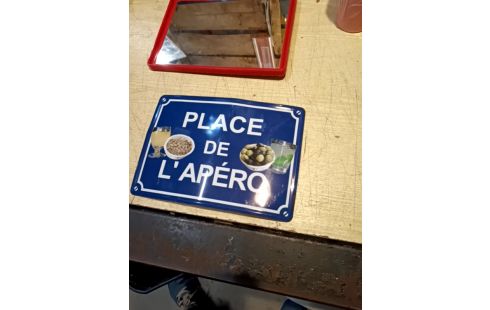 PLAQUE DECO APERO