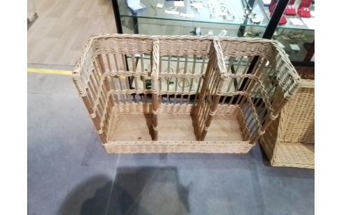 PANIERE A PAIN OSIER 3 COMPARTIMENTS