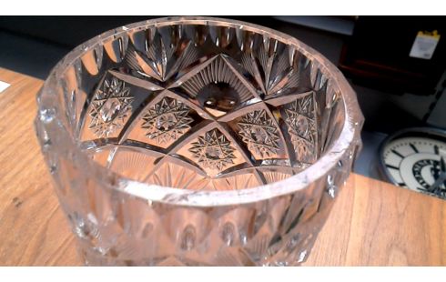 JARRÓN CRISTAL BOHEMIO