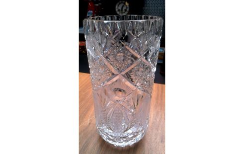 JARRÓN CRISTAL BOHEMIO