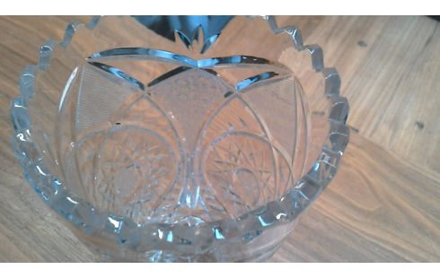 JARRÓN CRISTAL BOHEMIO