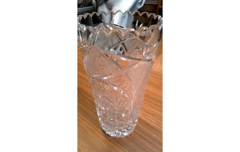 JARRÓN CRISTAL BOHEMIO