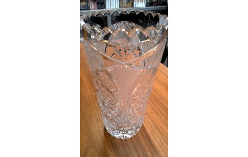 JARRÓN CRISTAL BOHEMIO