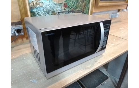 MICRO ONDES GRILL SHARP 900 WATTS GRIS