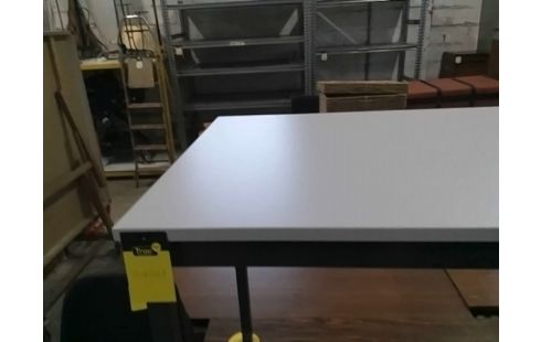 TABLE GRISE 120X60