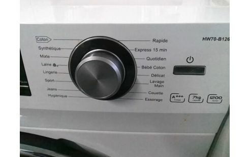 MACHINE A LAVER HAIER 7KG - 1200 TR/MIN