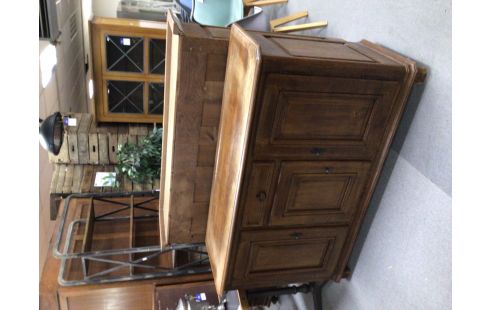 VITRINE DOUBLE COPRS CHENE MASSI