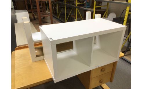 ETAGERE MODERNE BLANCHE