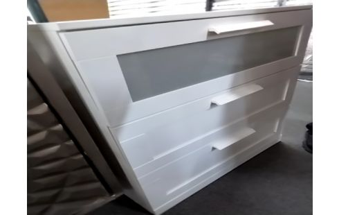 COMMODE BLANCHE IKEA 3 TIROIRS