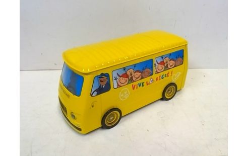 BOITE METAL BUS SCOLAIRE