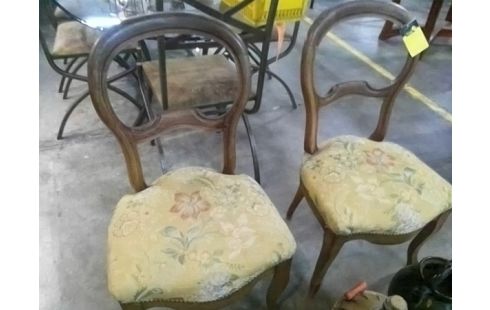 CHAISES ST LOUIS PHILIPPE LA PAIRE