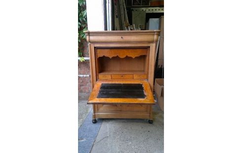 SECRETAIRE CHENE LOUIS PHILIPE