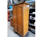 ARMOIRE ST CHENE 2 PORTES + CLÉ