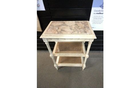 SELLETTE STYLE LOUIS XVI CANNEE MARBRE