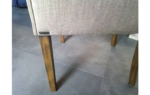 FAUTEUIL TISSUS/SKAI BEIGE GRANGE