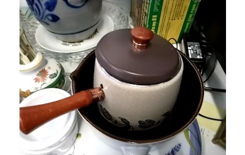 CAQUELON A FONDUE VINTAGE