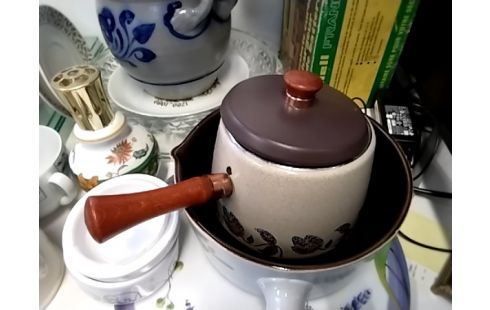 CAQUELON A FONDUE VINTAGE