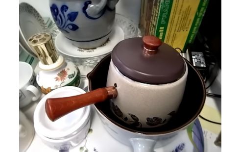 CAQUELON A FONDUE VINTAGE