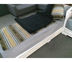 BANQUETTE ORIENTALE SANS ACOUDOIRS MATELAS HOUSSE 2 COUSSINS