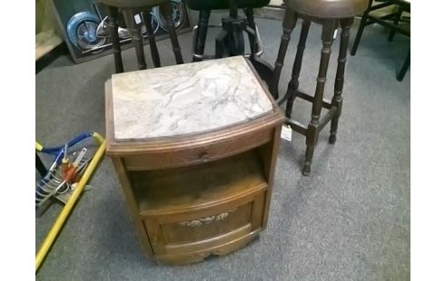 CHEVET 1 TIROIR MARBRE