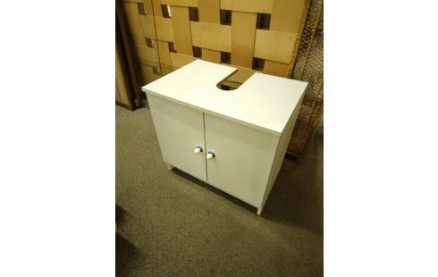MEUBLE SOUS LAVABO  BLANC