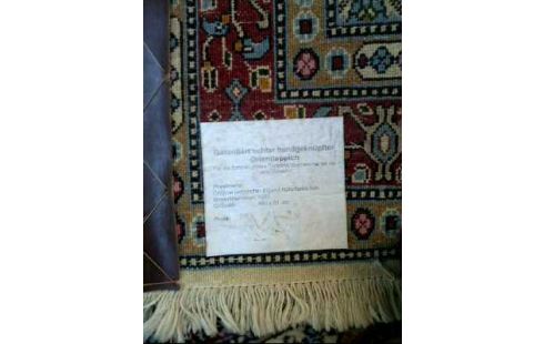 LÄUFER BIRJAND LANG HANDGEKNPFT. MUST.ROT