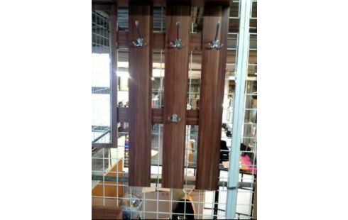 GARDEROBENSET SPIEGEL SCHUHSCHR. BRAUN WEISS