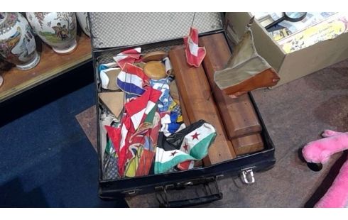 PORTE DRAPEAU VINTAGE