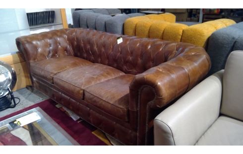 CANAPE CONVERTIBLE STYLE CHESTERFIELD